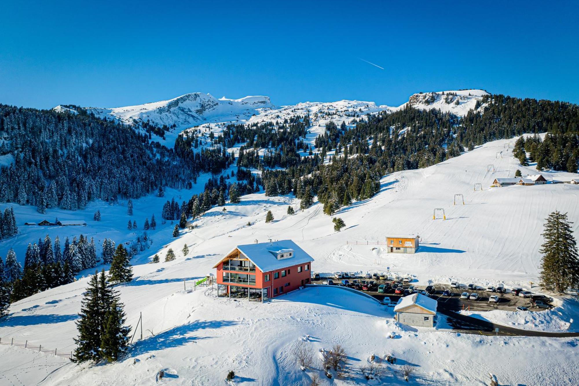 Hotel Restaurant Berghaus Malbun Buchserberg Buchs  Esterno foto